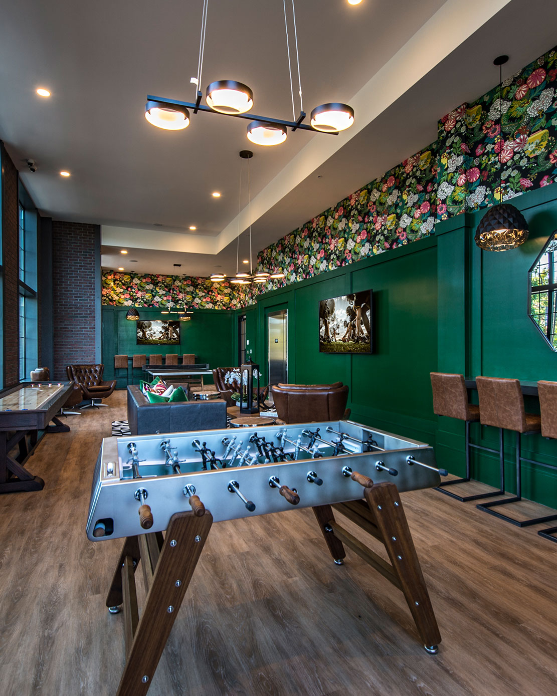 Residents' club at Halstead Salem Station