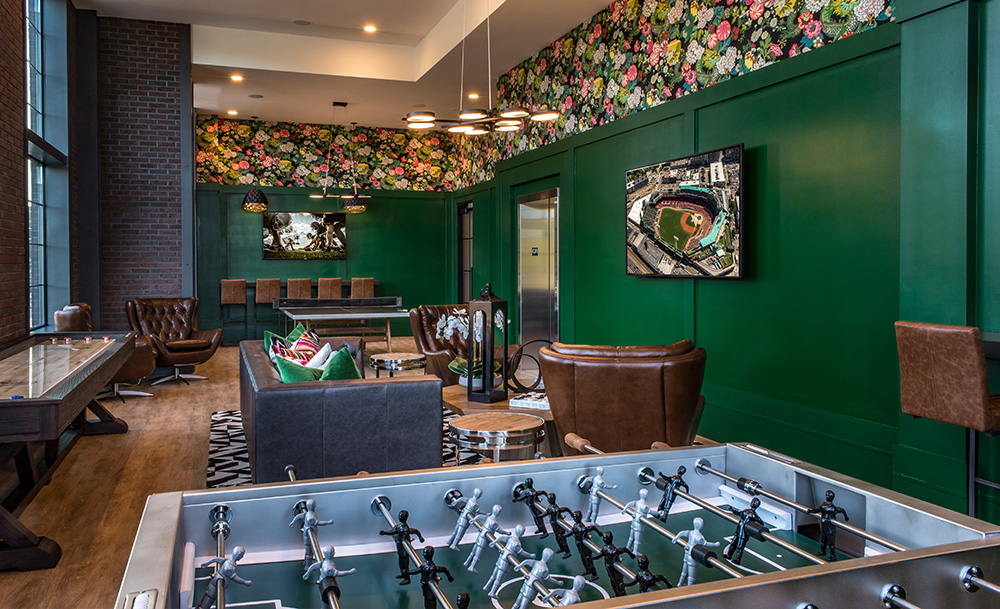 Residents' club at Halstead Salem Station