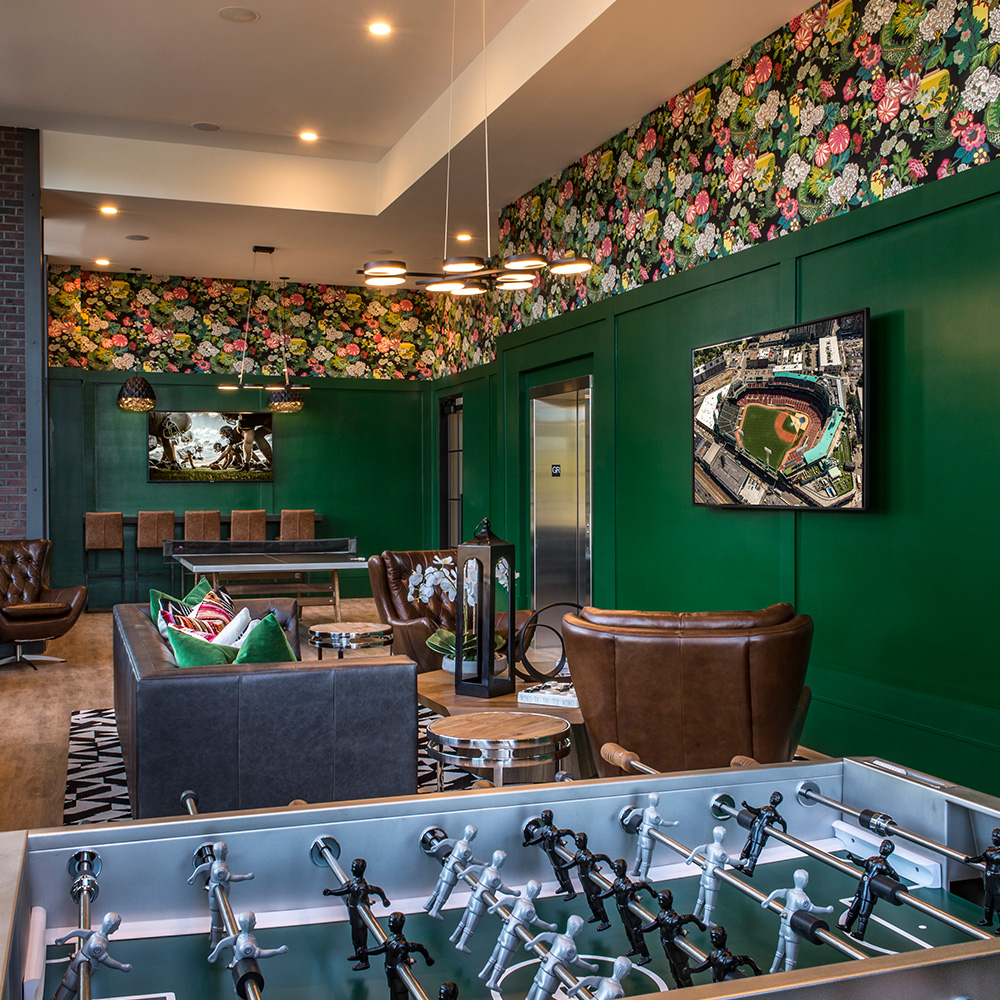 Residents' club at Halstead Salem Station